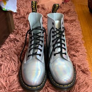 Dr Martens 1460 Pascal RS AW0004 Iridescent Boot Size 7